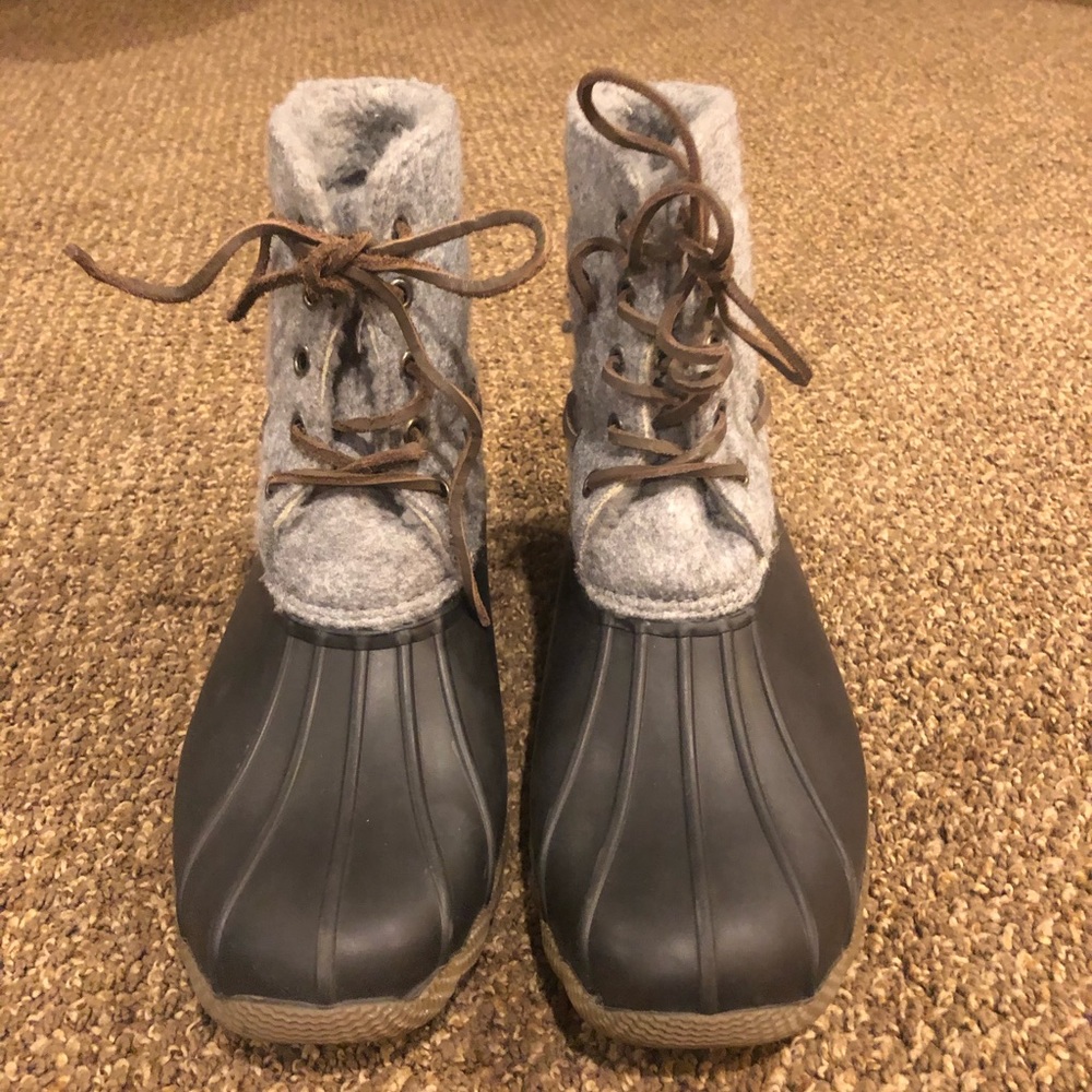 Steve Madden Grey Boots